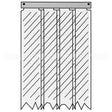 401SA8083884 Compatible Kason Kason - 402La8083884 Strip Curtain-Easimnt
