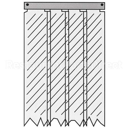401SA8084484 Compatible Kason Kason - 401Sa8084490 Strip Curtain-Easimnt