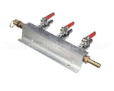 402-189A-- Beverage Air Co2 Distributor (3-Way) Brass