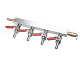 402-191A Beverage Air Manifold Assembly (Four-Way)