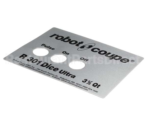 402522 Robot Coupe R301U Dice Front Plate