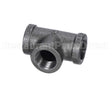 40296 Giles Tee,1/2 Npt Black Pipe