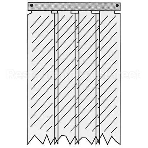 402SA6063884 Compatible Kason Kason - 401Sa6063884 Strip Curtain