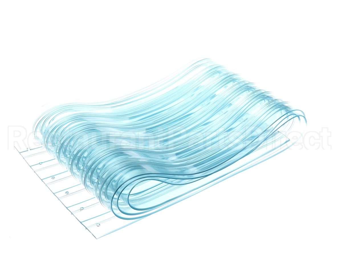 405HD1120125 Kason 12 X 125 Strip Curtain