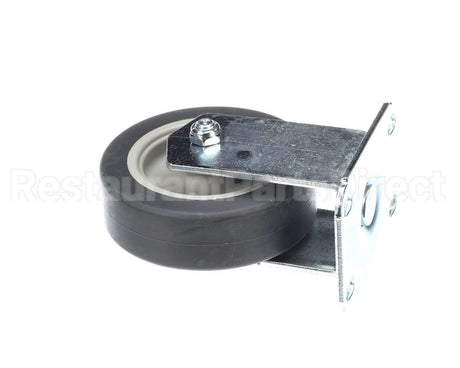 40650 Giles Caster, 5-In, Rigid, Plate Mount