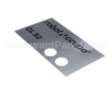 406516 Robot Coupe Cl52 Front Plate