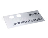 406516 Robot Coupe Cl52 Front Plate