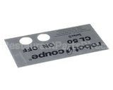 406860 Robot Coupe Cl50D Ul Front Plate