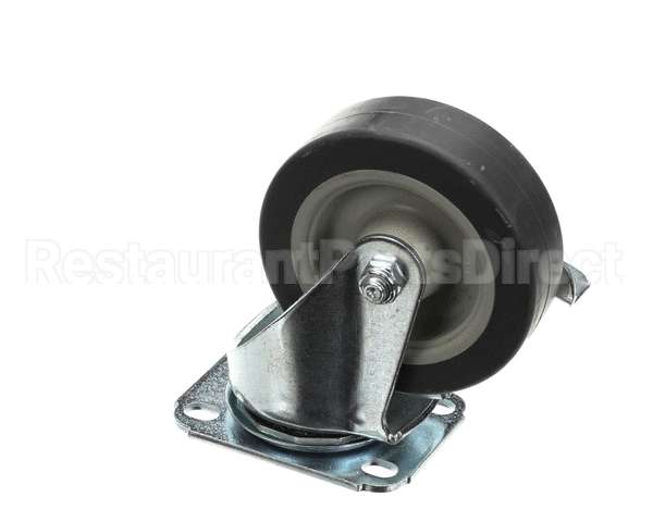 40700 Giles Caster, 5-In, Swivel, W/Brake, Plate Mou
