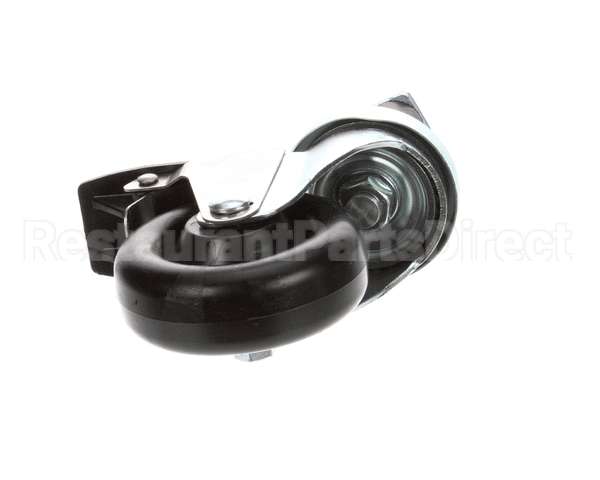 40704 Giles Caster, 4.5-In, Swivel, With Brake, Stem
