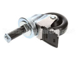 40704 Giles Caster, 4.5-In, Swivel, With Brake, Stem