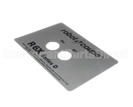 407233 Robot Coupe Front Plate R6X Series D