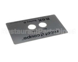 407233 Robot Coupe Front Plate R6X Series D