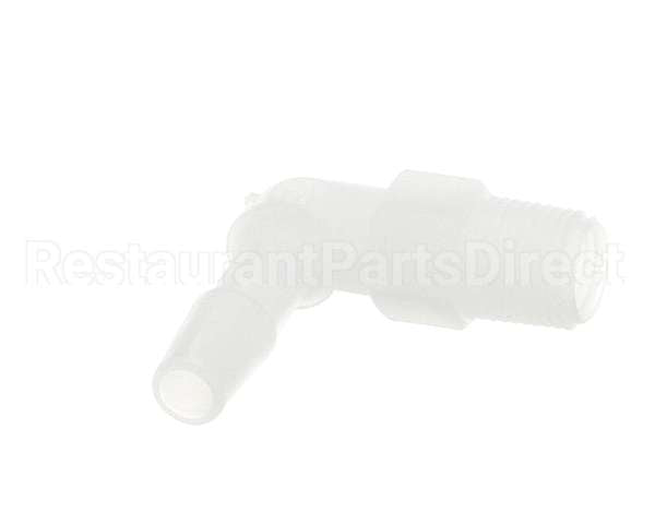 40783.0001 Bunn Elbow,1/8-27 Npt To 1/4 Barb Kynar