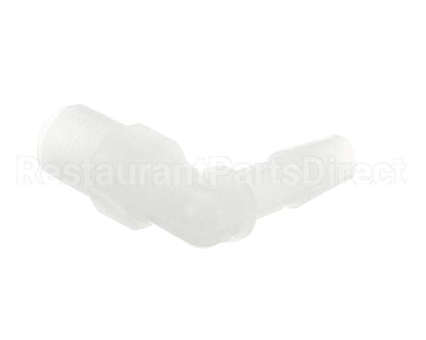 40783.0001 Bunn Elbow,1/8-27 Npt To 1/4 Barb Kynar