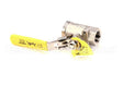40784 Giles Valve, Ball, 1/2-In, S/S W/Nonstic Seals