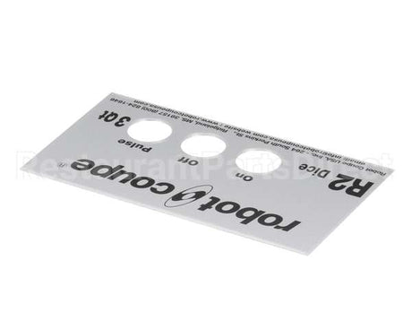 407902 Robot Coupe R2 Dice Front Plate
