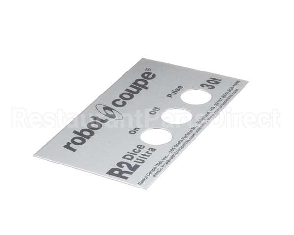 407903 Robot Coupe R2U Dice Front Plate