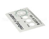 408006 Robot Coupe Data Plate R402V