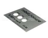 408016 Robot Coupe R301 Series D Front Plate