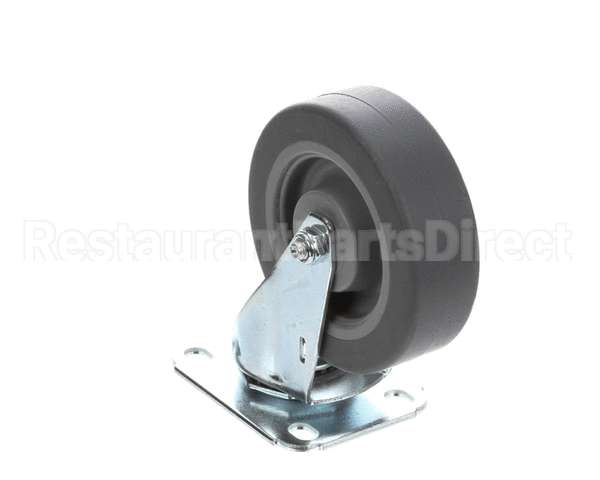 40807 Giles Caster, 5-In, Swivel, Plate Mount