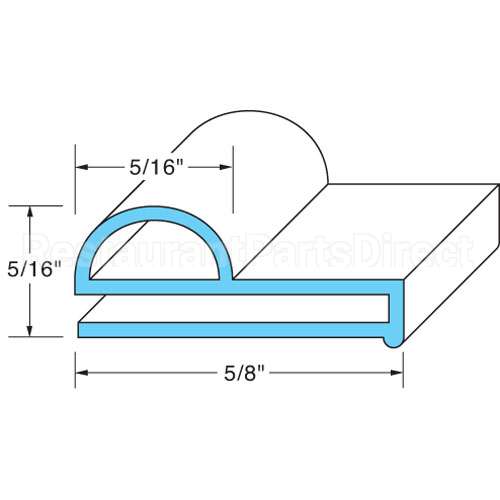 40811 Compatible Silver King Gasket, Hopper 9" X 17 3/4"