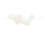 40880 Giles Fitting, 1/4 Barbed, 90-El, Nyl, 1/4 Npt