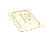 40HPCH-150 Cambro H-Pan 1/4 Size Amber High Heat Plastic F