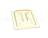 40HPCH-150 Cambro H-Pan 1/4 Size Amber High Heat Plastic F