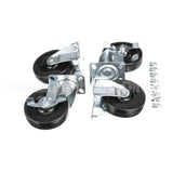 410-00190 Grindmaster Cecilware Casters, Set (2 Fix, 2 Swivel