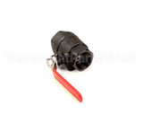 410-00213 Grindmaster Cecilware Valve, Ball, Drain, 1-1/4