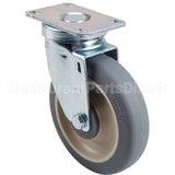 41021 Compatible Cambro Caster, Plate(5"Od, Swvl, Gray)