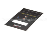 41145.0000 Bunn Decal Sheet,Switch/Flvr Labels