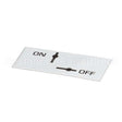 414708-00001 Compatible Vulcan Plate, On-Off