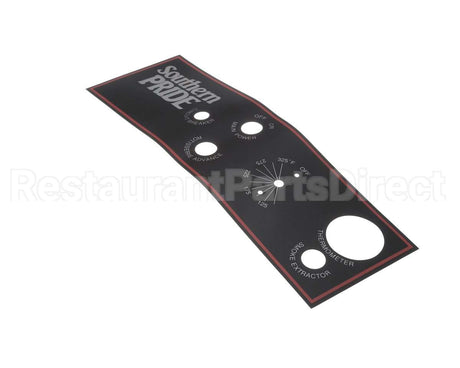415020 Southern Pride Control Panel Overlay
