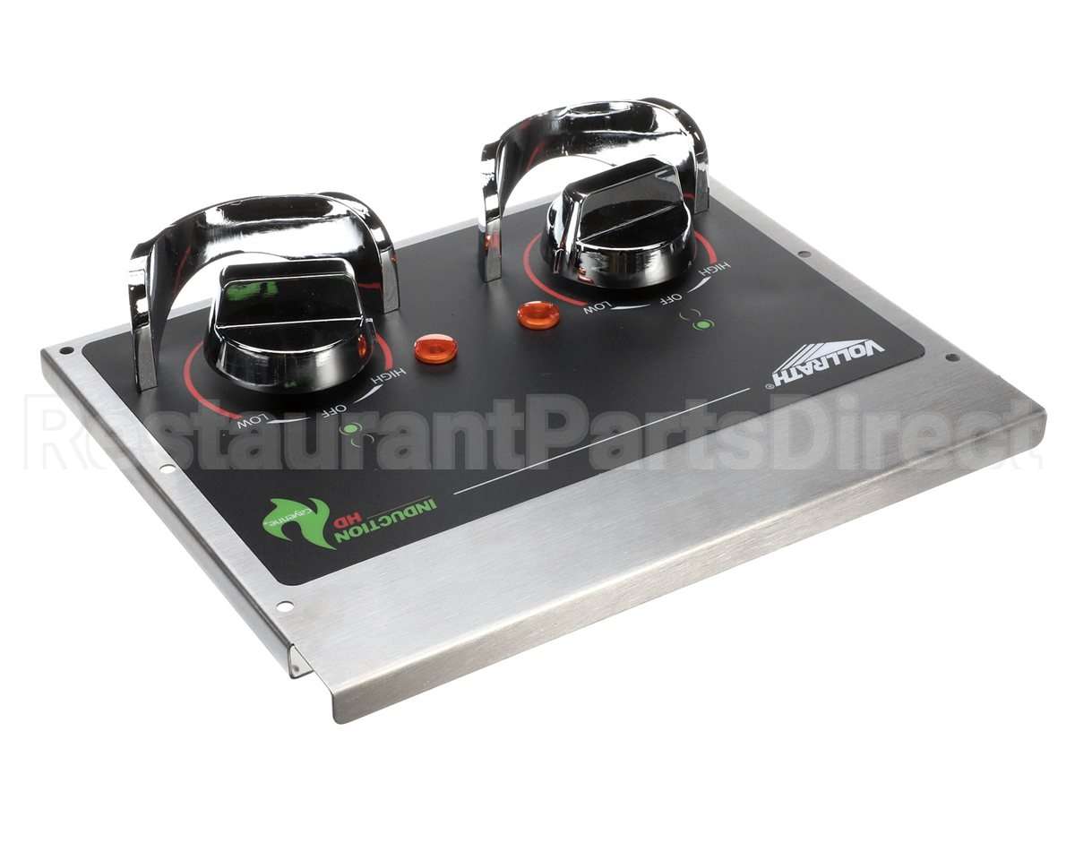 4161201-2 Vollrath Front Panel Assembly-Manual, 2-Hob