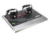 4161201-2 Vollrath Front Panel Assembly-Manual, 2-Hob