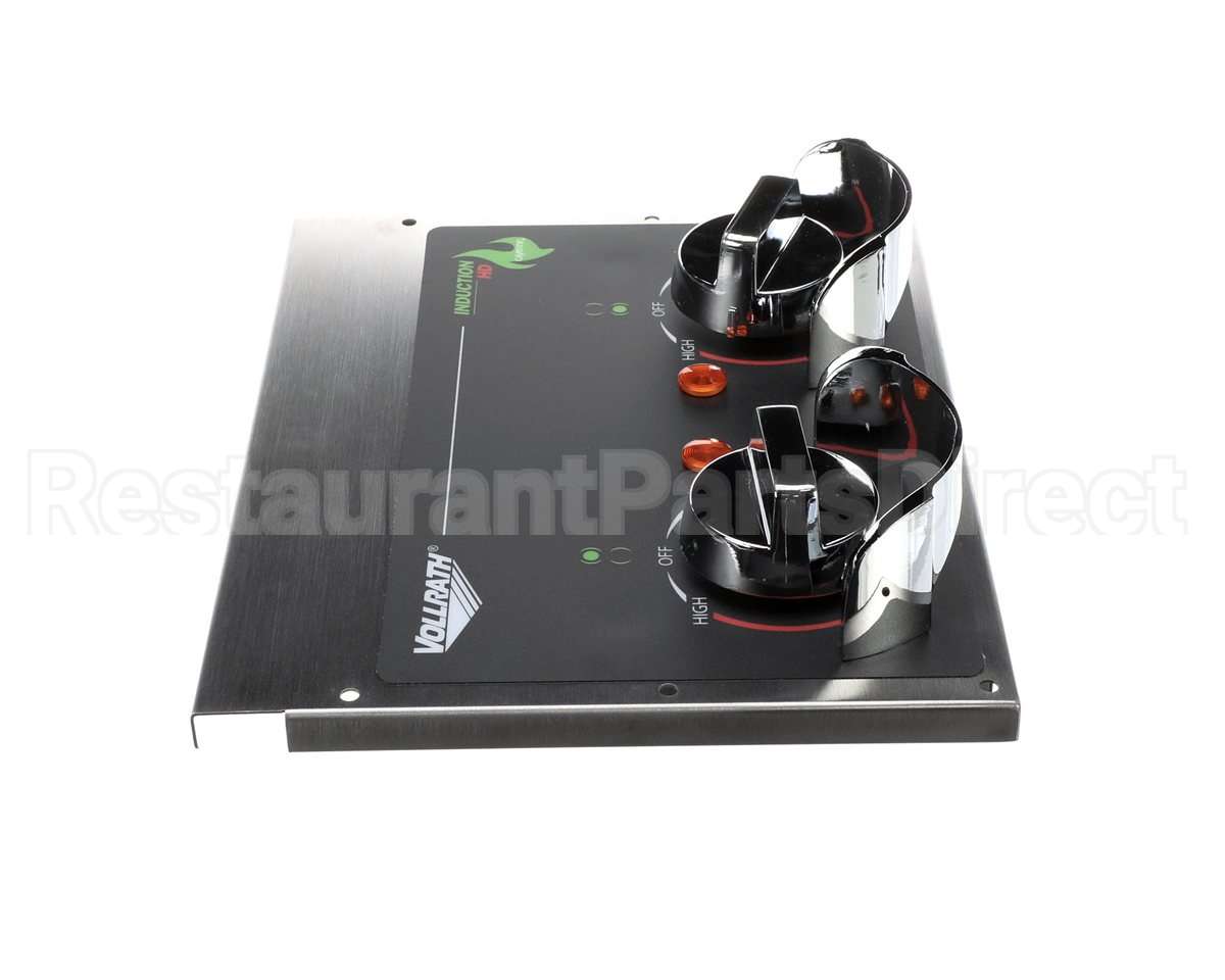 4161201-2 Vollrath Front Panel Assembly-Manual, 2-Hob
