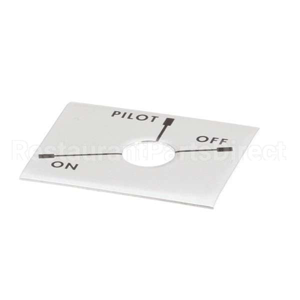 417896-1 Compatible Hobart Plate, Control Valv