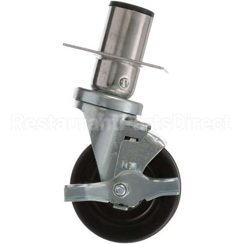 421893-1 Compatible Hobart Caster, Plate Mount - 4", W/Brake