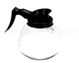 42400.0101 Bunn Decanter,Glass-Blk 12Cup 1Pk