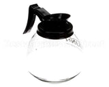 42400.0101 Bunn Decanter,Glass-Blk 12Cup 1Pk