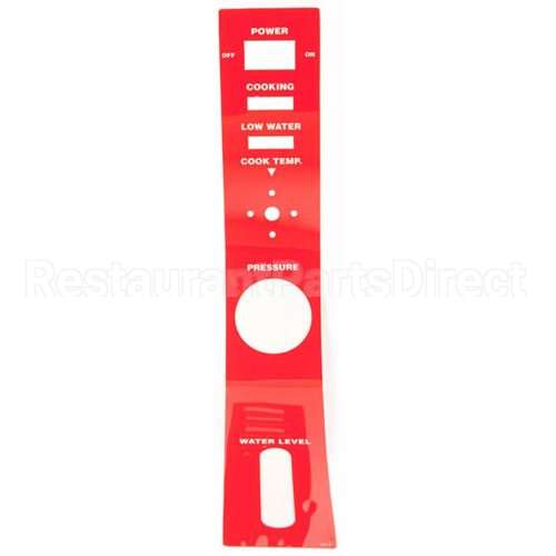 42548 Compatible Blodgett Panel Label - Red