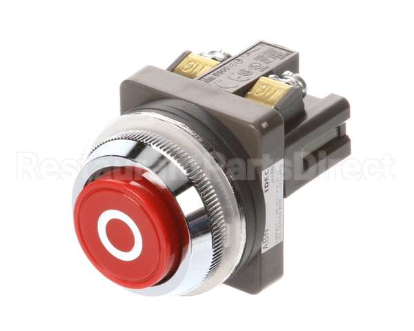 42MC-Y74 Biro Stp Btn, Red W/Ext Hd,Std Ring