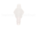 43121.0000 Bunn Fitting, .250 Barb Bulkhead-Kynar