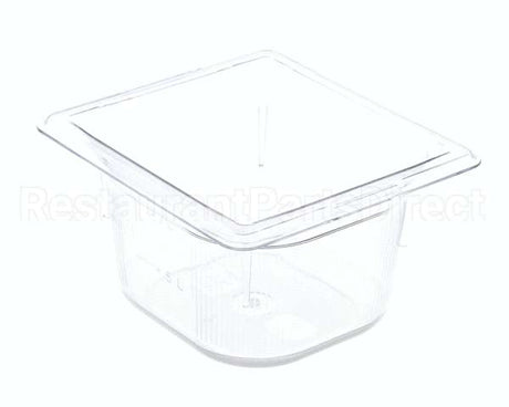 43581 Silver King Pan 1/6 Size 4 In Deep Plastic