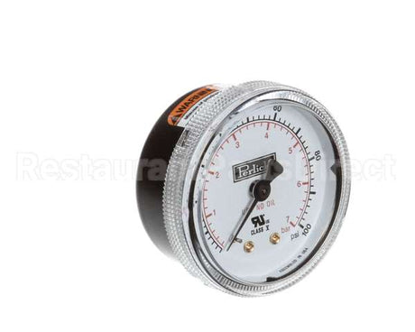 43670 Perlick Gauge, Pressure, 0-100 Psig