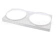 44-01139 Master-Bilt 2-Hole Can Holder Dd's White