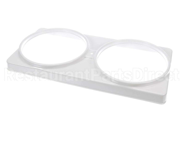 44-01139 Master-Bilt 2-Hole Can Holder Dd's White