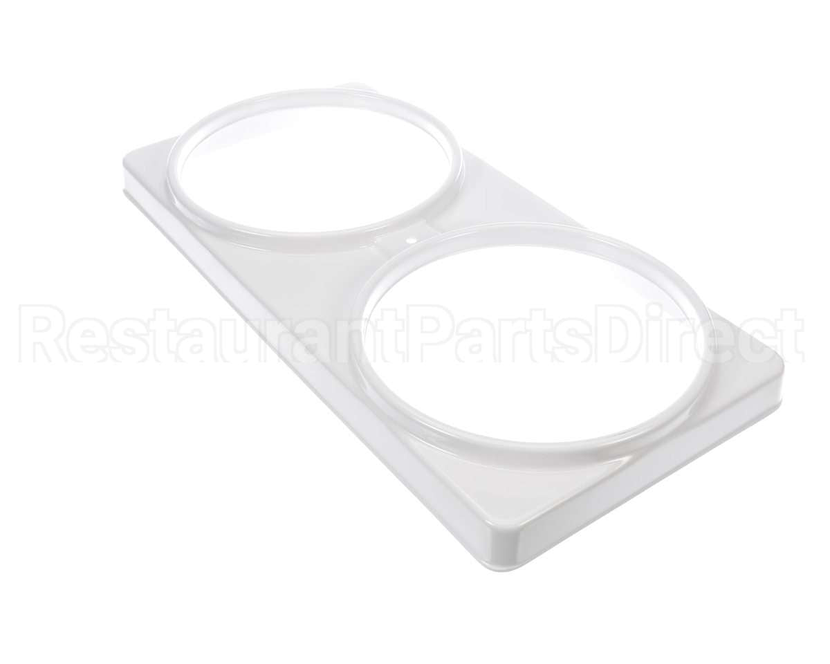 44-01139 Master-Bilt 2-Hole Can Holder Dd's White